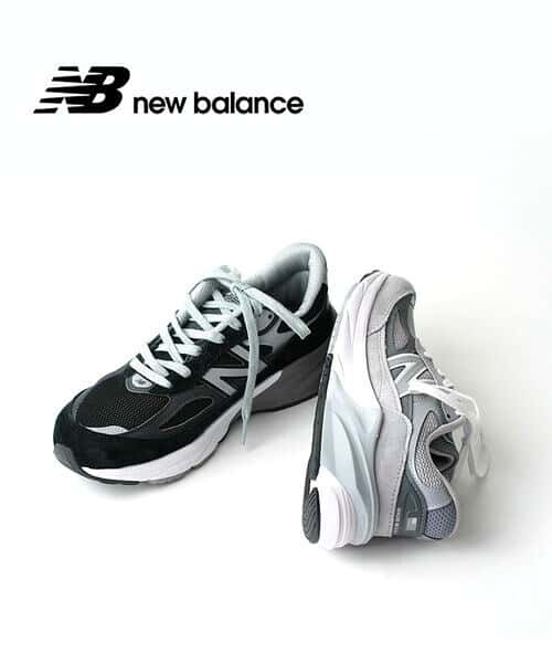 【20%OFF】ニューバランス new balance スニーカー M990 V6 GL6 BK6 シューズ 靴 定番 グレー ブラック 人気 ランニング スポーツ ワイズD 25.0cm〜30.0cm・M990-33-2532402(メンズ)(D-2)