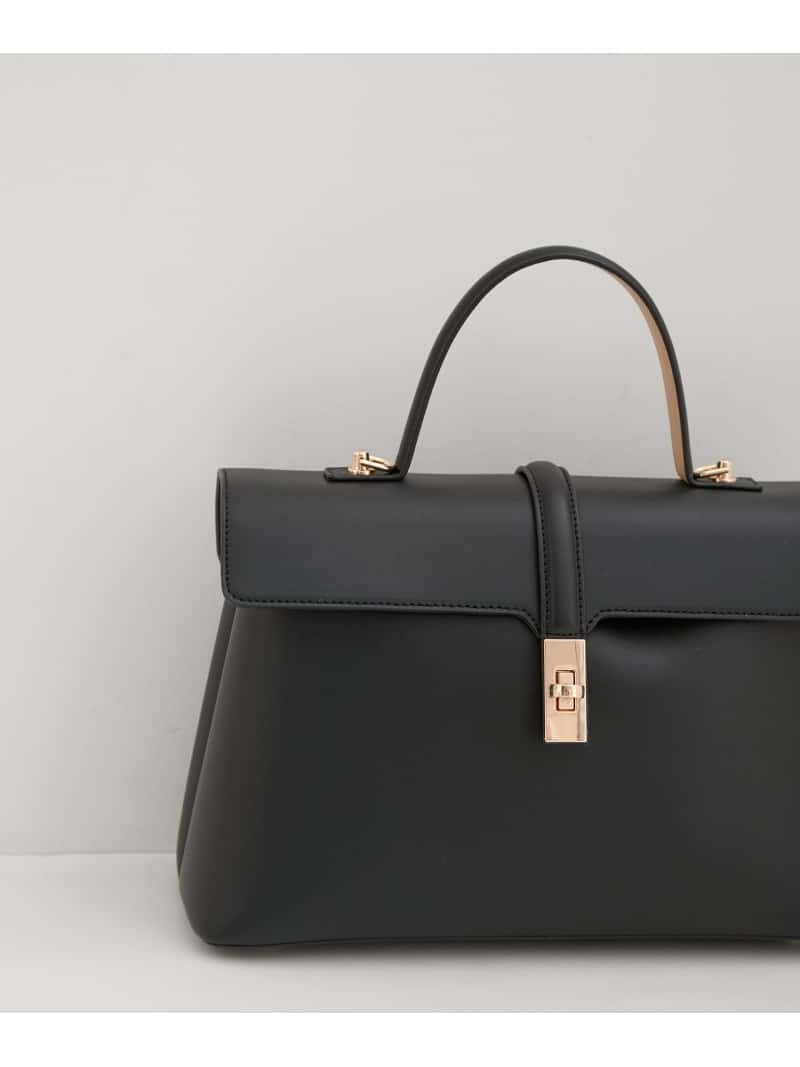 【SALE／50%OFF】【軽量】【2WAY】ひねり金具ワンハンドルショルダーバッグ VIS ビス バッグ ハンドバッグ ブラック ブラウン ベージュ【RBA_E】[Rakuten Fashion]
