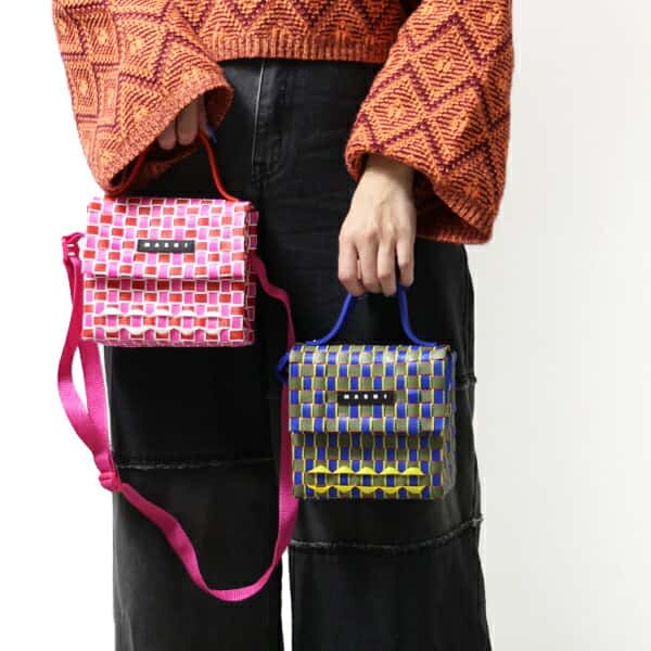 MARNI マルニ キッズ ショルダーバッグ JOY BAG MICRO CROSSBODY BAG ジョイ マイクロ M01481 M00IW ガールズ ボーイズ ハンドバッグ クロスボディ ロゴ 鞄 LaG Onlinestore