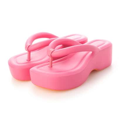 メリッサ melissa MELISSA FREE PLATFORM AD （ORANGE/PINK）