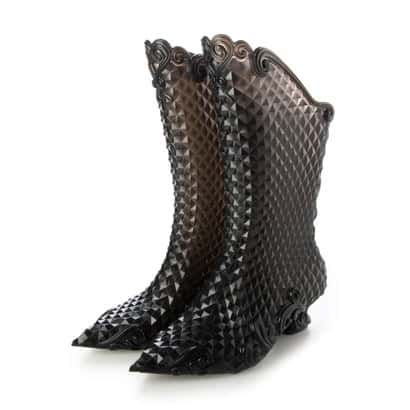 メリッサ melissa MELISSA COURT BOOT + Y.PROJECT AD （BLACK）
