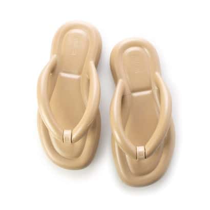 メリッサ melissa MELISSA FLIP FLOP FREE SHINY AD （LIGHT CARAMEL）
