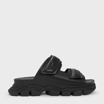 ダッシュ ダブルストラップスライド 【再入荷】（Black）