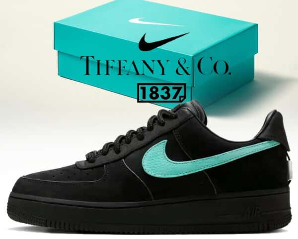 [ ポイントUP & 最大2000円OFFクーポン ] 【送料無料 ナイキ × ティファニー エアフォース 1 1837】NIKE AIR FORCE 1 1837 Tiffany&Co. black/multi-color dz1382-001 ティファニーブルー ブラック