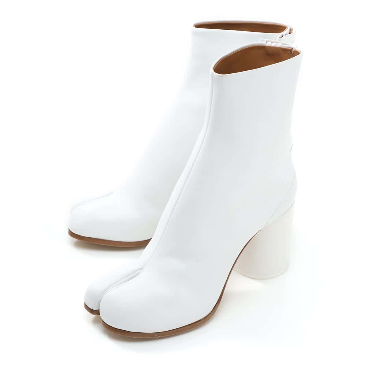 メゾンマルジェラ Maison Margiela ブーツ ホワイト レディース 大きいサイズあり s58wu0260 pr516 t1003 TABI タビ【あす楽対応_関東】【返品送料無料】【ラッピング無料】
