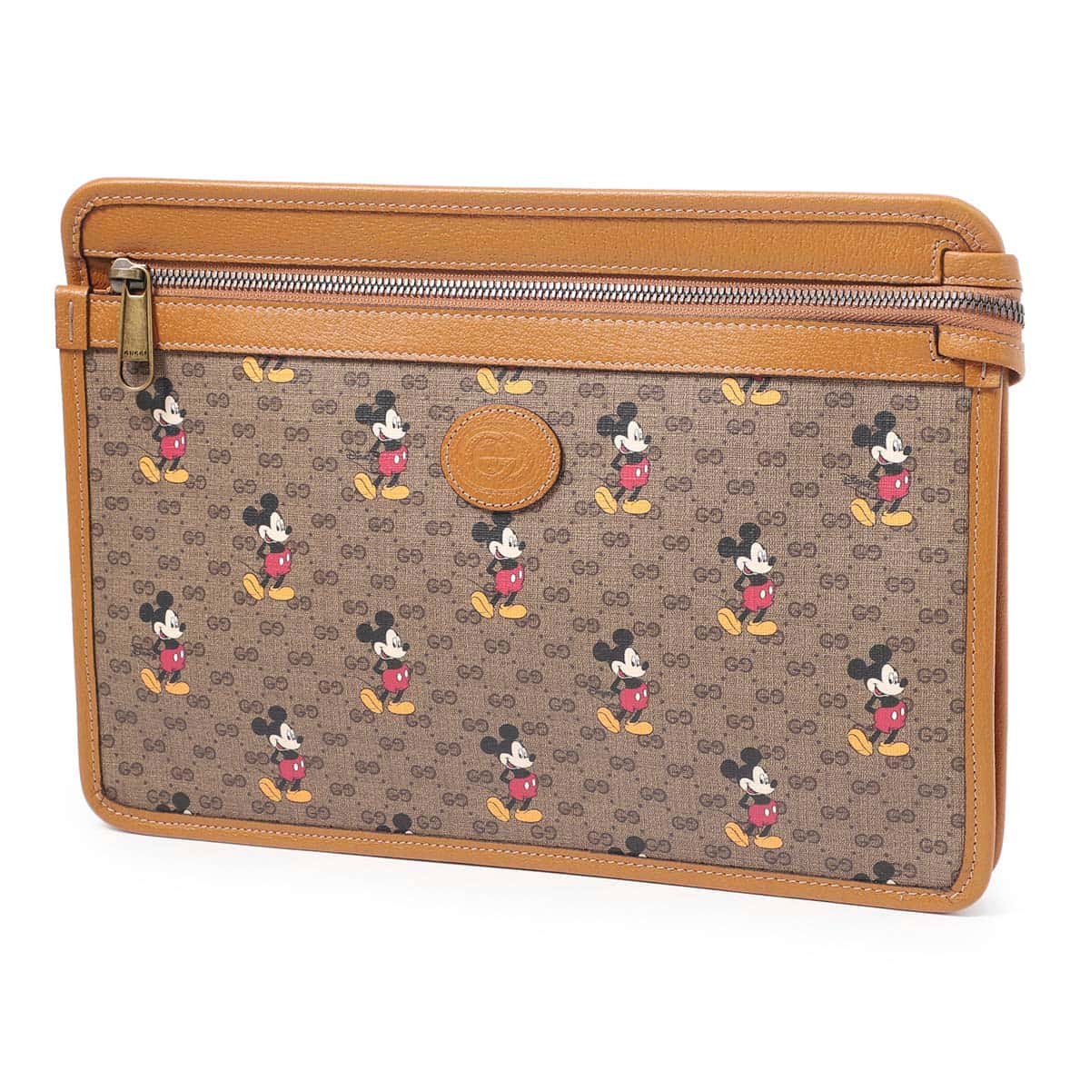 【アウトレット】グッチ GUCCI クラッチバッグ ベージュ 602552 hwubm 8559 DISNEY【返品送料無料】