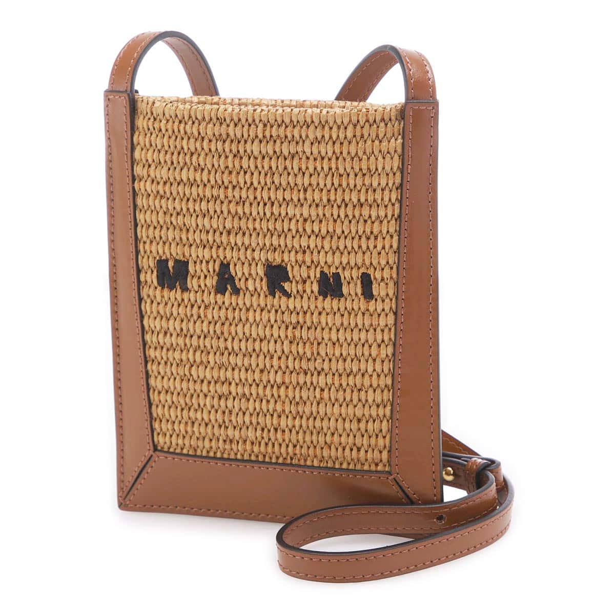 【アウトレット】マルニ MARNI フォンケース ブラウン レディース temo0019q0 p3860 00m50 TROPICALIA【返品送料無料】