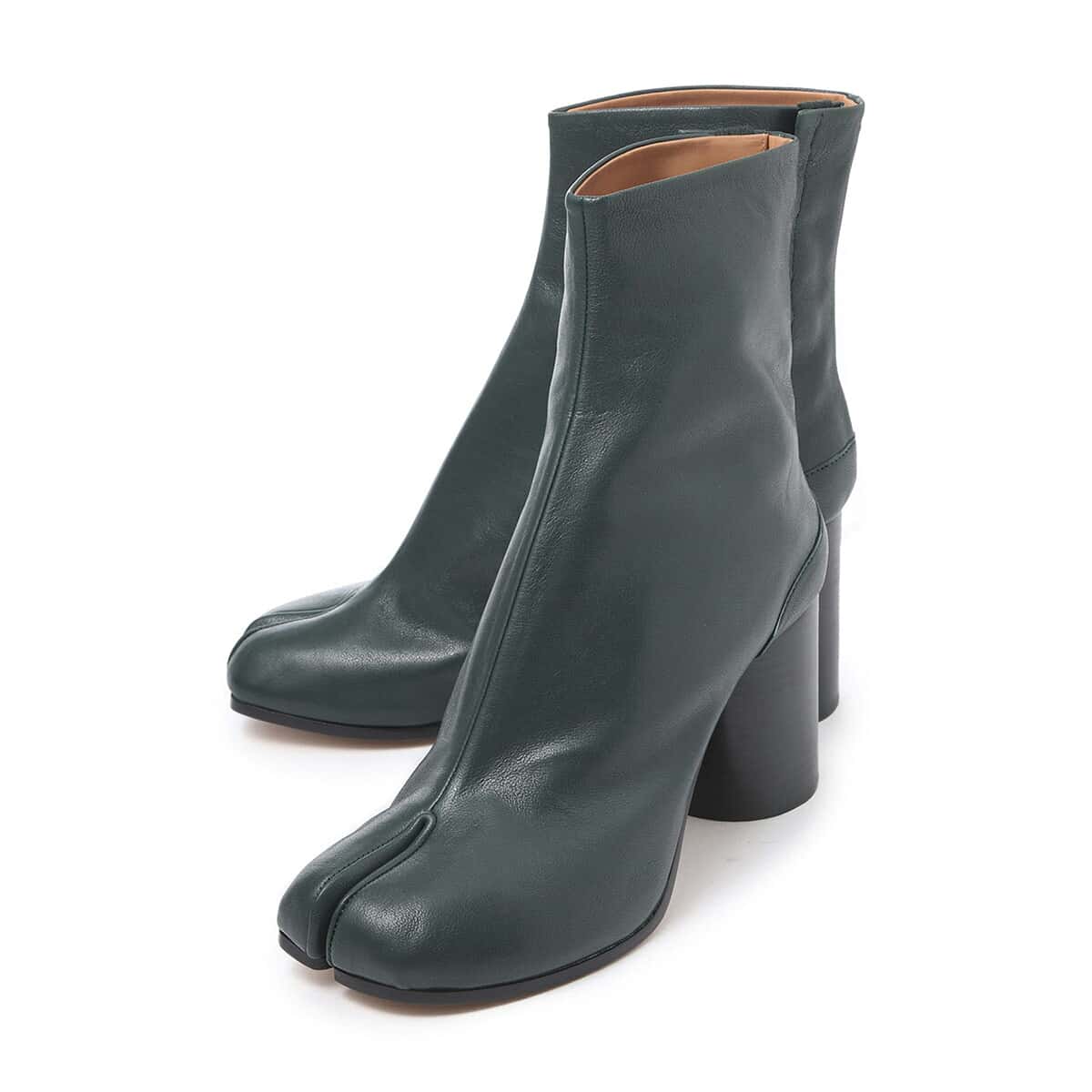 【アウトレット】メゾンマルジェラ Maison Margiela ブーツ アンクルブーツ グリーン レディース s58wu0260 p3753 h9410 TABI タビシューズ【返品送料無料】