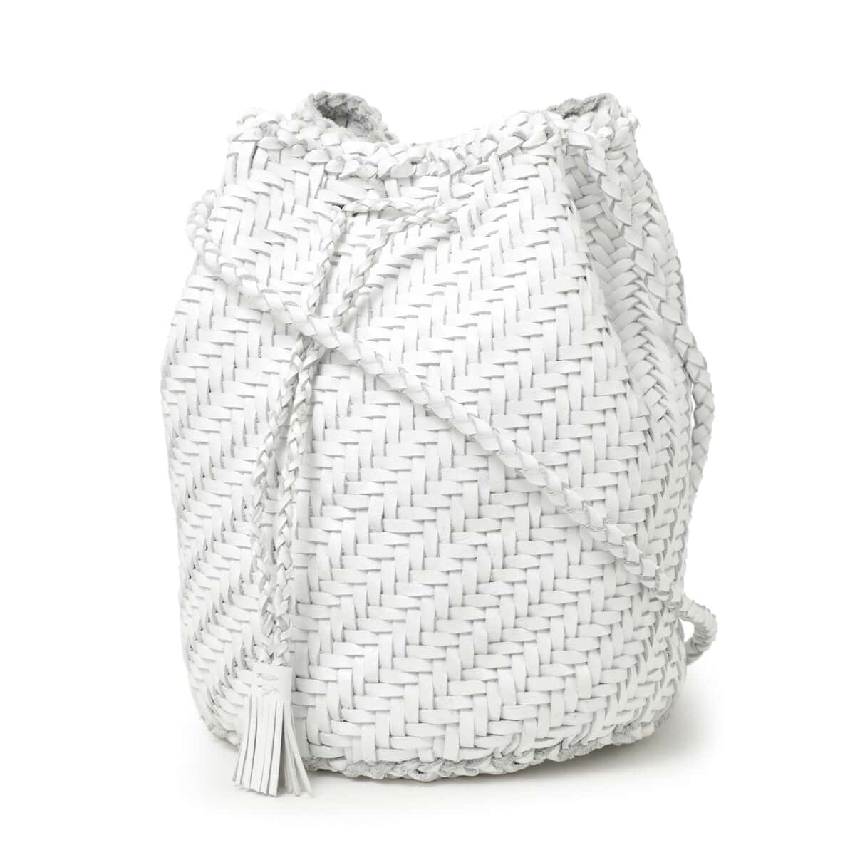 【アウトレット】ドラゴン ディフュージョン Dragon Diffusion ショルダーバッグ ホワイト レディース 8838 white POMPOM DOUBLE JUMP【返品送料無料】