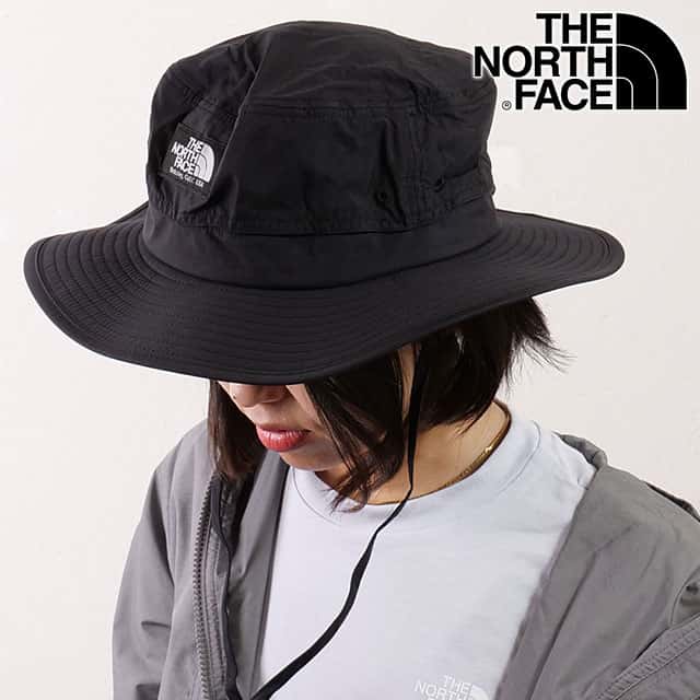 【楽天スーパーSALE限定37％OFF】ザ・ノース・フェイス THE NORTH FACE ホライズンハット [NN02336-K SS23] Horizon Hat メンズ・レディース TNF アウトドア 帽子 UVカット サイズ調整可能 ブラック【メール便可】正規取扱店【e】【ts】【sp】