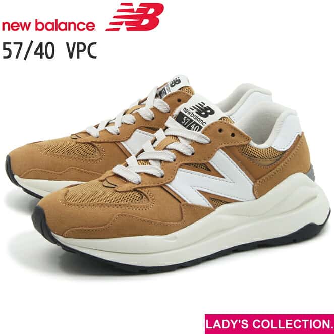 【new balance】ニューバランス 57/40 M5740 VPC BROWN (幅：D) Life Style スニーカー ユニセックス レディースサイズ