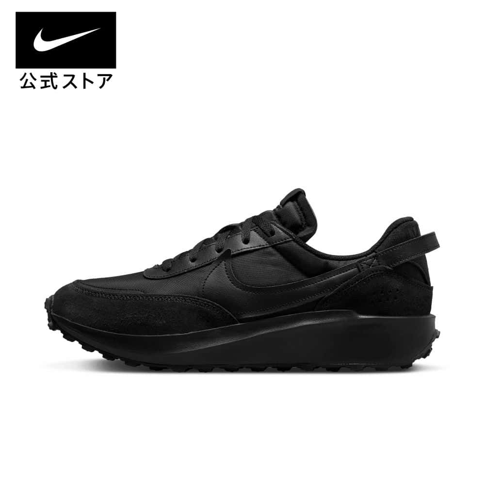 ナイキ ワッフル デビュー メンズシューズ シューズ ライフスタイル スニーカー Nike Sportswear MENS black sneakers CPN