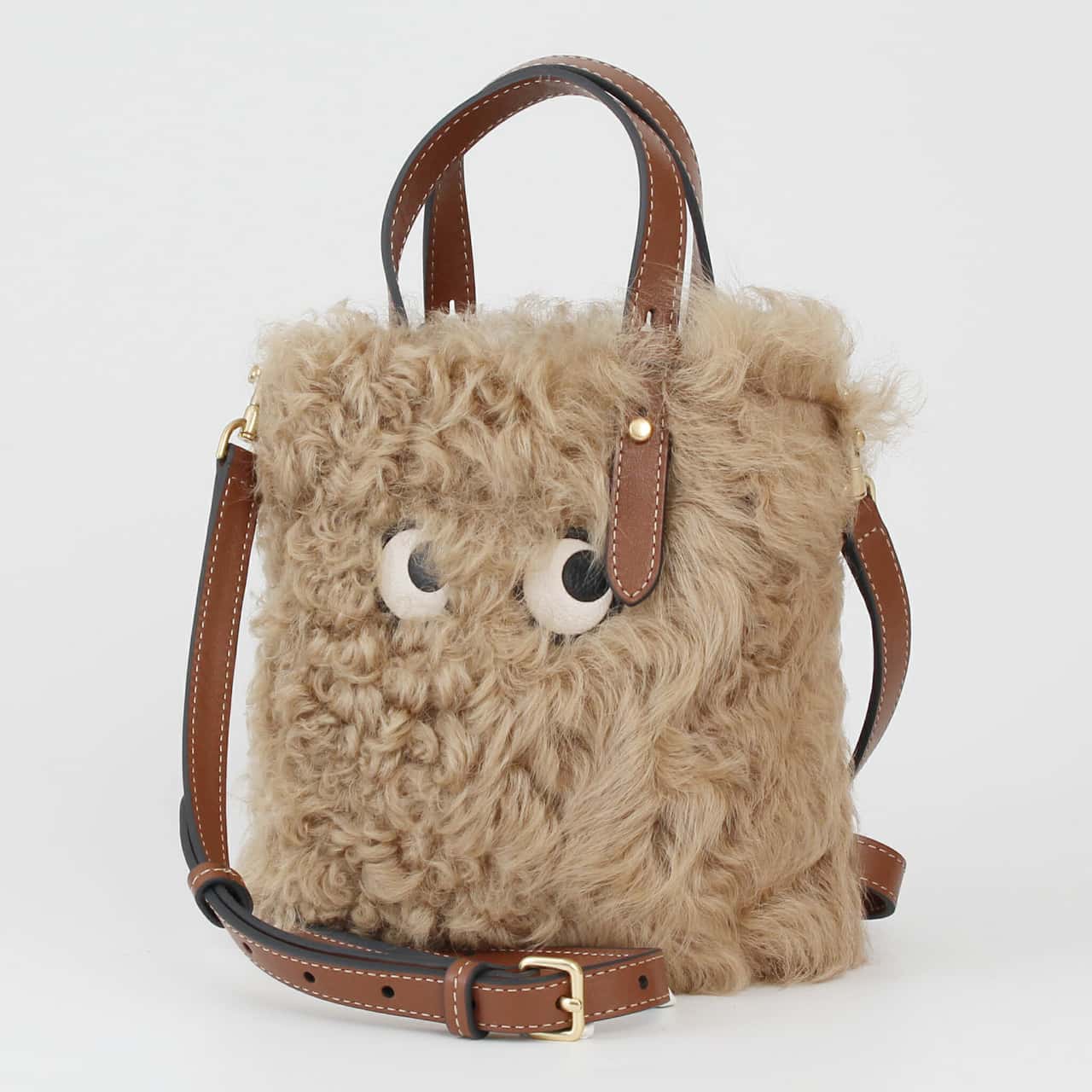 アニヤハインドマーチ ANYA HINDMARCH バッグ 2WAYトート/ショルダーバッグ MINI EYES N/S TOTE [アイズ シアリング・ミニ・トート] レディース 5050925201131 SMOOTH ECO LEATHER【英国ブランド】