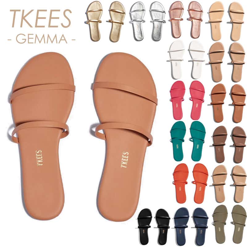 ティキーズ tkees ジェマ サンダル レディース レザーサンダル ビーチサンダル おしゃれ ブランド 春 夏 ギフト プレゼント GEMMA ギフト