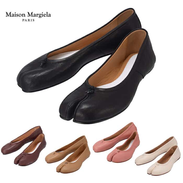 【楽天スーパーSALE価格】Maison Margiela メゾン マルジェラ Tabi ballerina shoes S58WZ0042 P3753 レディース フラットシューズ モード NKN