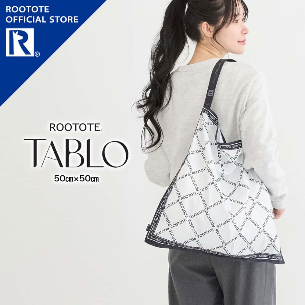 【ルートート公式】 トートバッグ レディース a4 おでかけ ブランド ROOTOTE【LT.タブロー50-B（全4種）品番3677】エコバッグ 手洗い可能 コンパクト 軽量 高見え かわいい おしゃれ 肩掛け ギフト チャーム