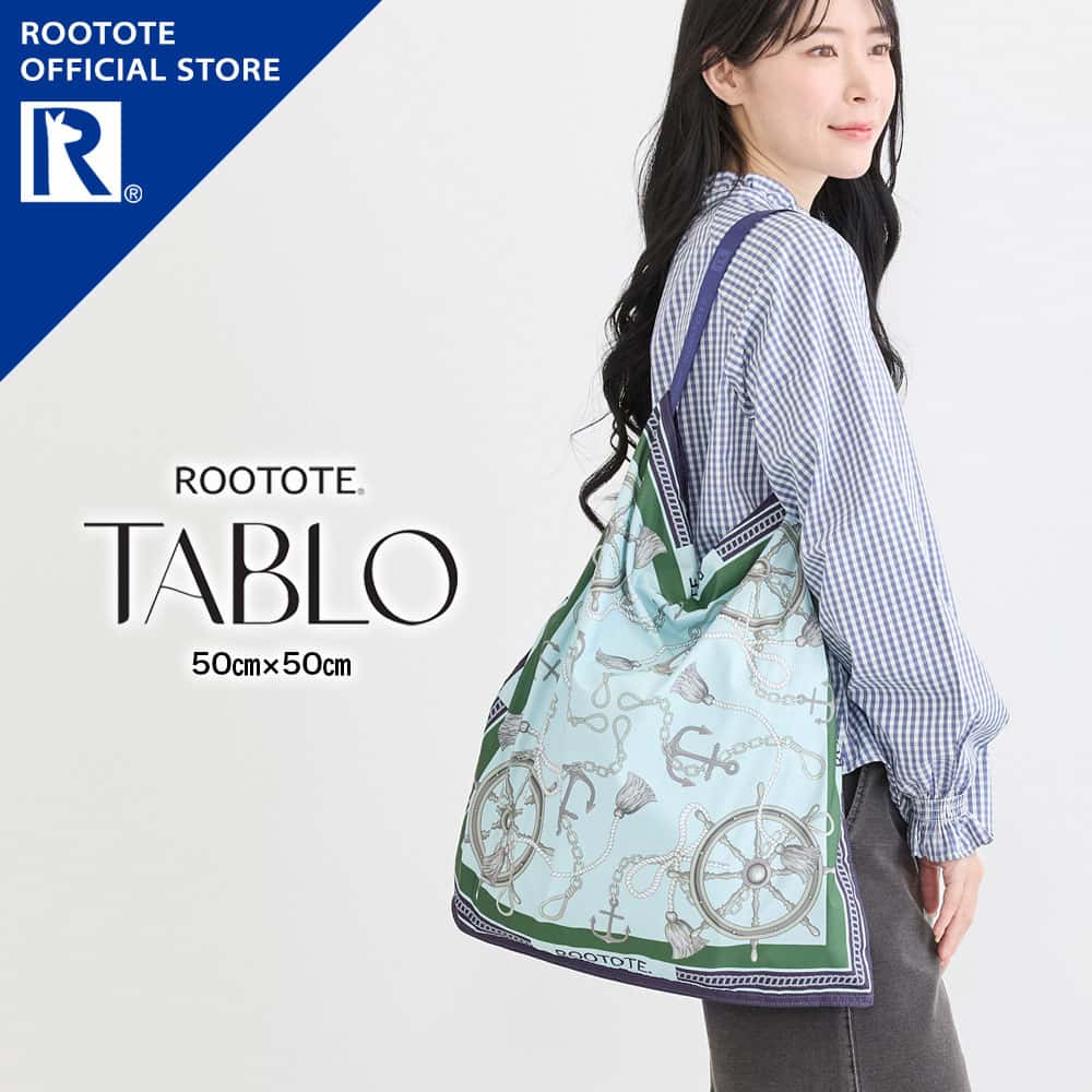 【ルートート公式】 トートバッグ レディース a4 おでかけ ブランド ROOTOTE【LT.タブロー50-A（全6種）品番3678】エコバッグ 手洗い可能 コンパクト 軽量 かわいい おしゃれ 肩掛け ギフト フラワー アニマル マリン ゼブラ レオパード チャーム