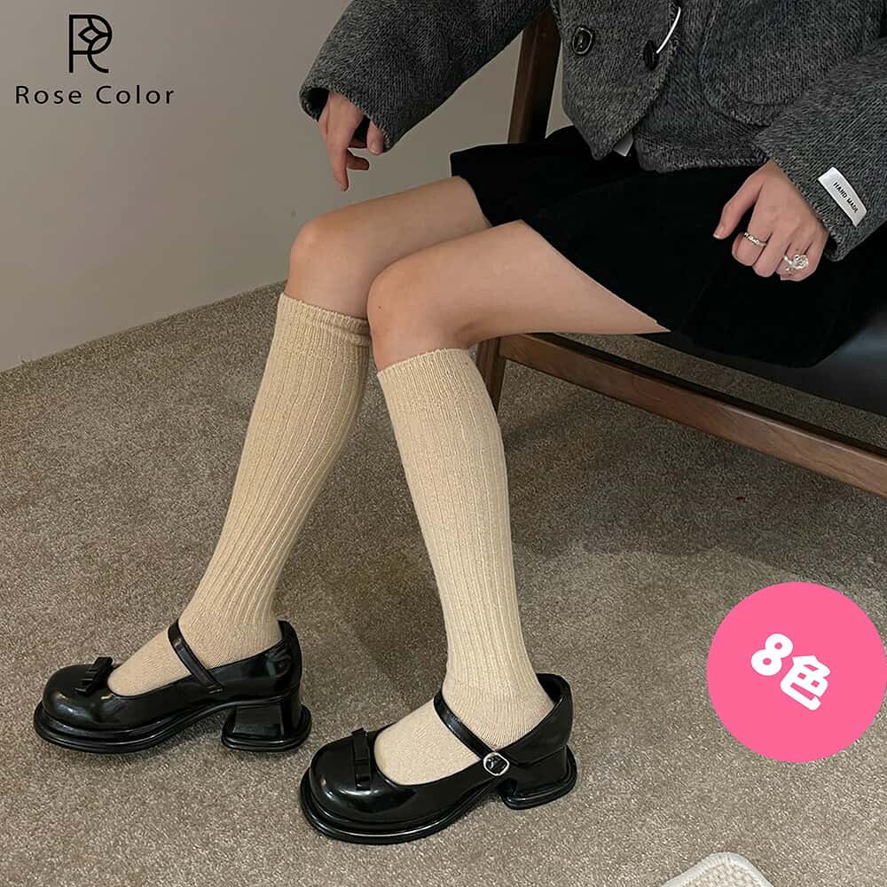 ウール ハイソックス 上質 2足set 8色選べる 羊毛 あったか ニーハイソックス 可愛い おしゃれ かわいい レディース 防寒グッズ 女性 靴下 ソックス 暖かい 冬 秋 春 あたたかい ソフト トレンディ 冬用 無地 カラー ふくらはぎrcsocks30