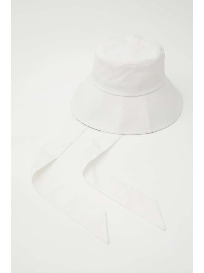 【SALE／30%OFF】2WAYリボンバケットハット rienda リエンダ 帽子 その他の帽子 ブラック ホワイト【RBA_E】[Rakuten Fashion]