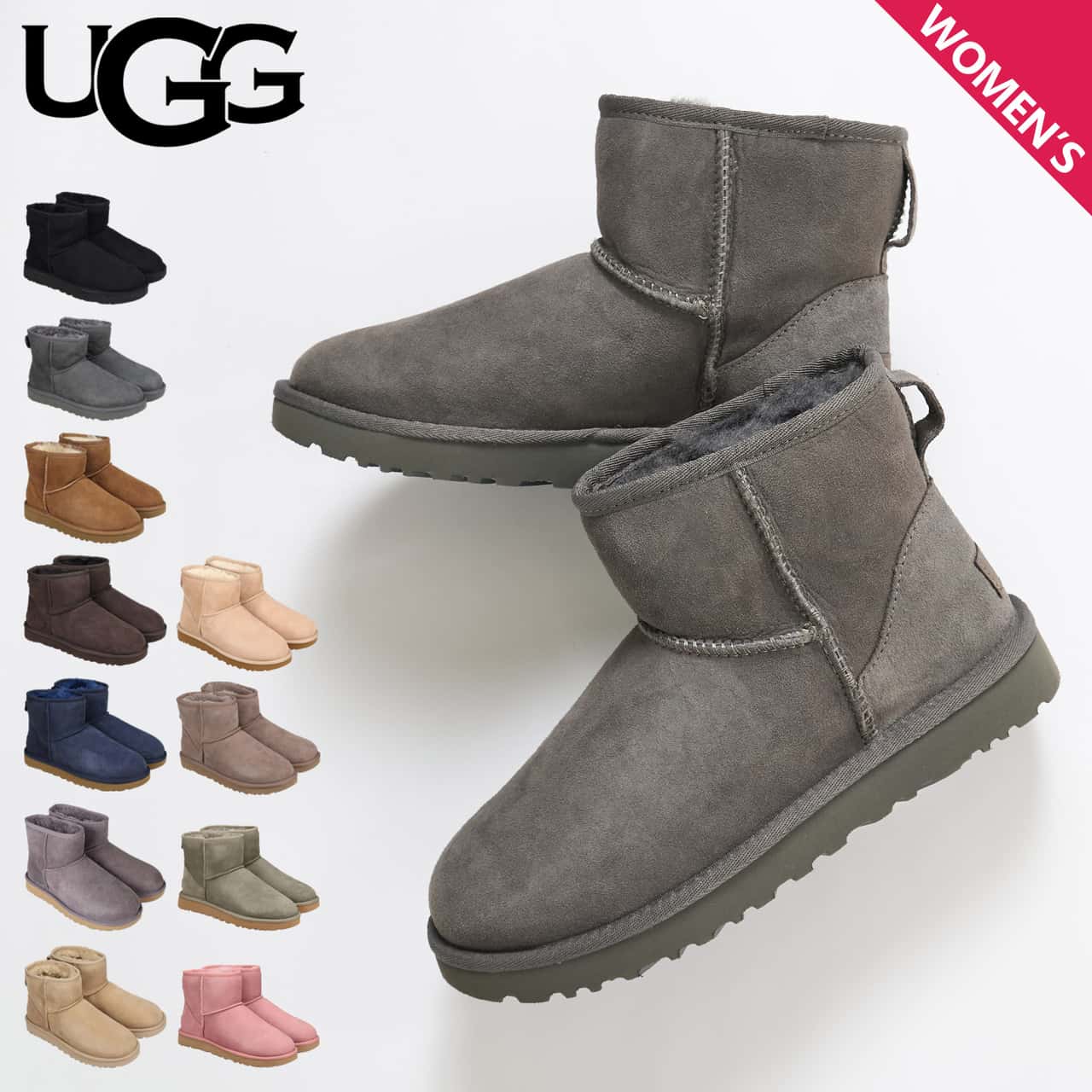 UGG アグ ムートンブーツ クラシック ミニ 2 WOMENS CLASSIC MINI II 1016222 レディース 【正規品】