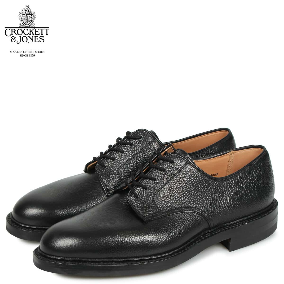 【 クーポン利用で40%OFF 】 クロケット&ジョーンズ CROCKETT&JONES グラスミア シューズ ビジネスシューズ プレーントゥ メンズ GRASMERE Eワイズ ブラック 黒