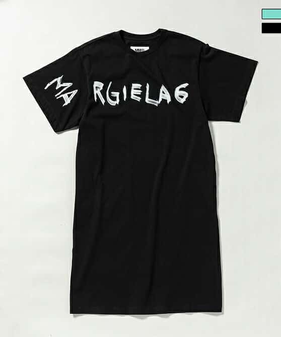MM6 Maison Margiela エムエム6 メゾン マルジェラ ブランドロゴ半袖Tシャツカットソー 女の子 子供服 こども服 キッズ おしゃれ かっこいい かわいい ブランド
