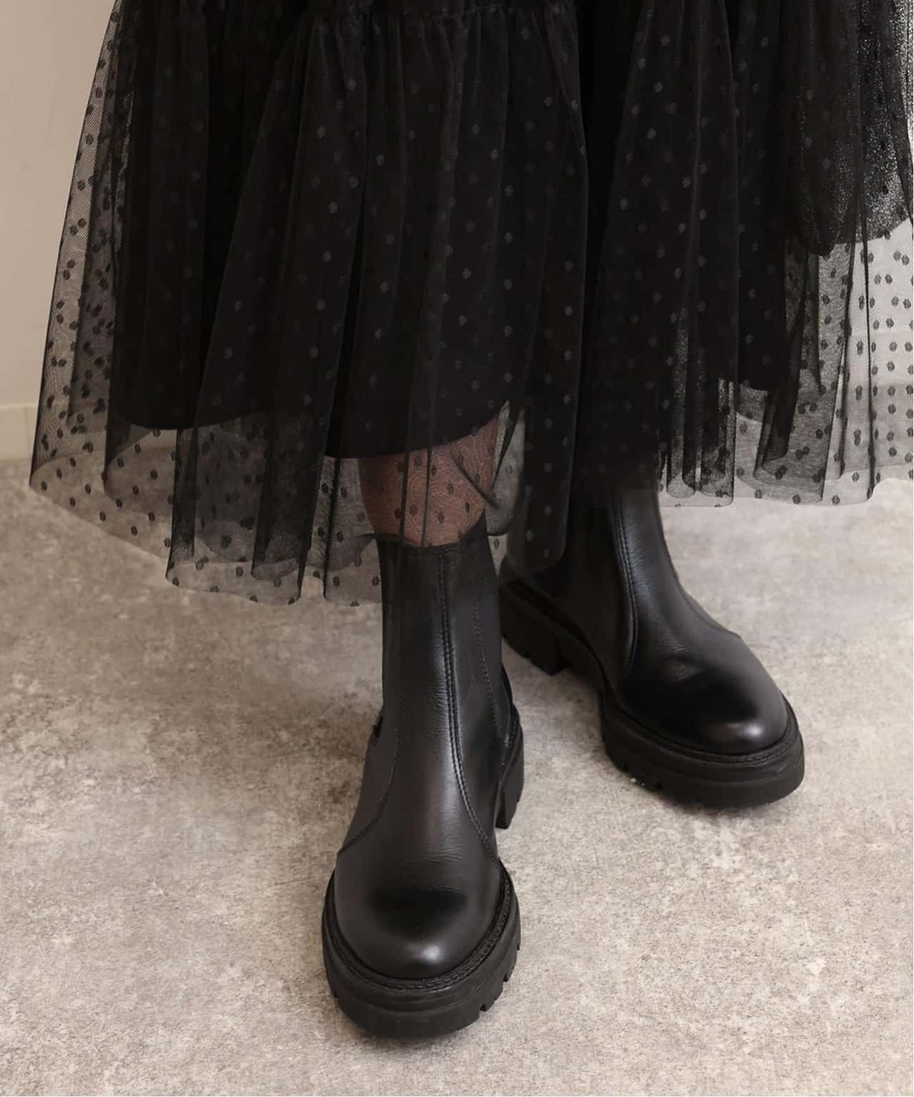 JOURNAL STANDARD relume 《追加》【ENESS/エネス】サイドゴアブーツ ジャーナル スタンダード レリューム シューズ・靴 ブーツ ブラック【送料無料】