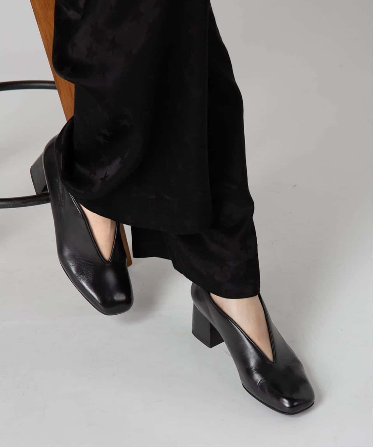 【SALE／30%OFF】VERMEIL par iena 【INSCRIRE/アンスクリア】Pumps ヴェルメイユ パー イエナ シューズ・靴 パンプス ブラック【送料無料】