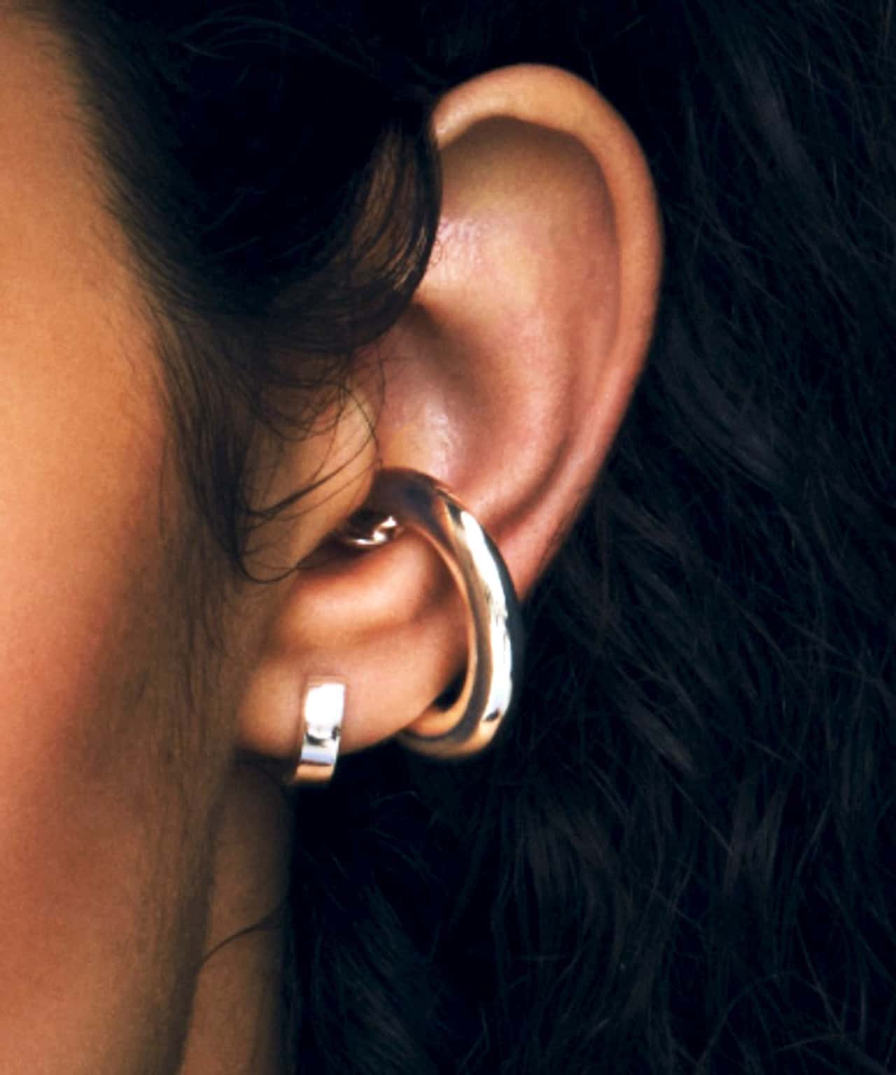 quip queint quip queint/volume ear cuff ボリュームイヤーカフ ILVER925 シルバージュエリー クイップ クエイント セットアップセブン アクセサリー・腕時計 イヤリング・イヤーカフ シルバー【送料無料】