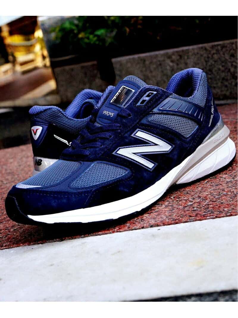 【SALE／30%OFF】417 EDIFICE 【New Balance / ニューバランス】M990 NV5 フォーワンセブン エディフィス シューズ・靴 スニーカー ネイビー【送料無料】