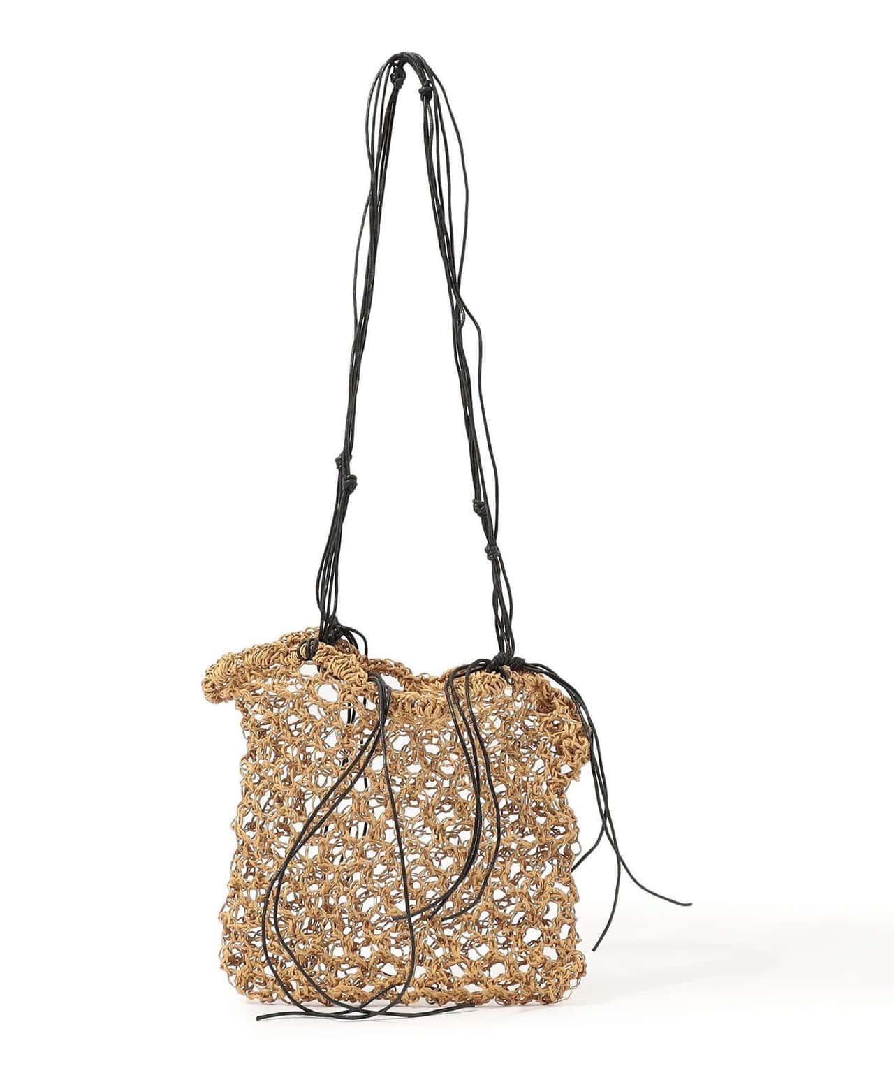 【SALE／40%OFF】TOMORROWLAND GOODS MANY RHIZOME RYE NET ショルダーバッグ トゥモローランド バッグ かごバッグ【送料無料】
