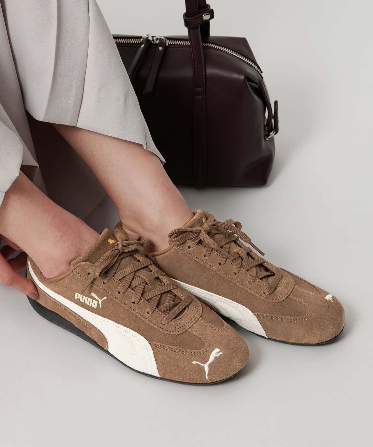【SALE／10%OFF】BEAUTY&YOUTH UNITED ARROWS ＜PUMA＞スピードキャット OG スニーカー ビューティー＆ユース　ユナイテッドアローズ シューズ・靴 スニーカー ネイビー レッド ブラウン ブラック【送料無料】