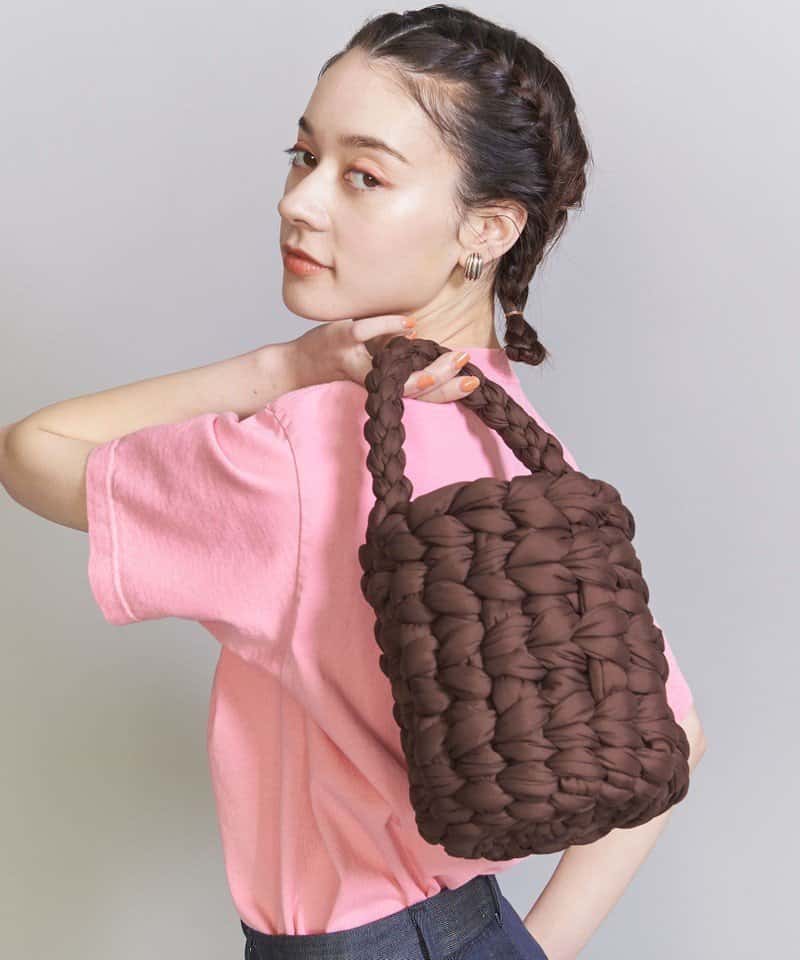 【SALE／40%OFF】BEAUTY & YOUTH UNITED ARROWS ＜JAMIRAY＞WOVEN BASKET バッグ ビューティ＆ユース ユナイテッドアローズ バッグ かごバッグ ブラウン ベージュ【送料無料】