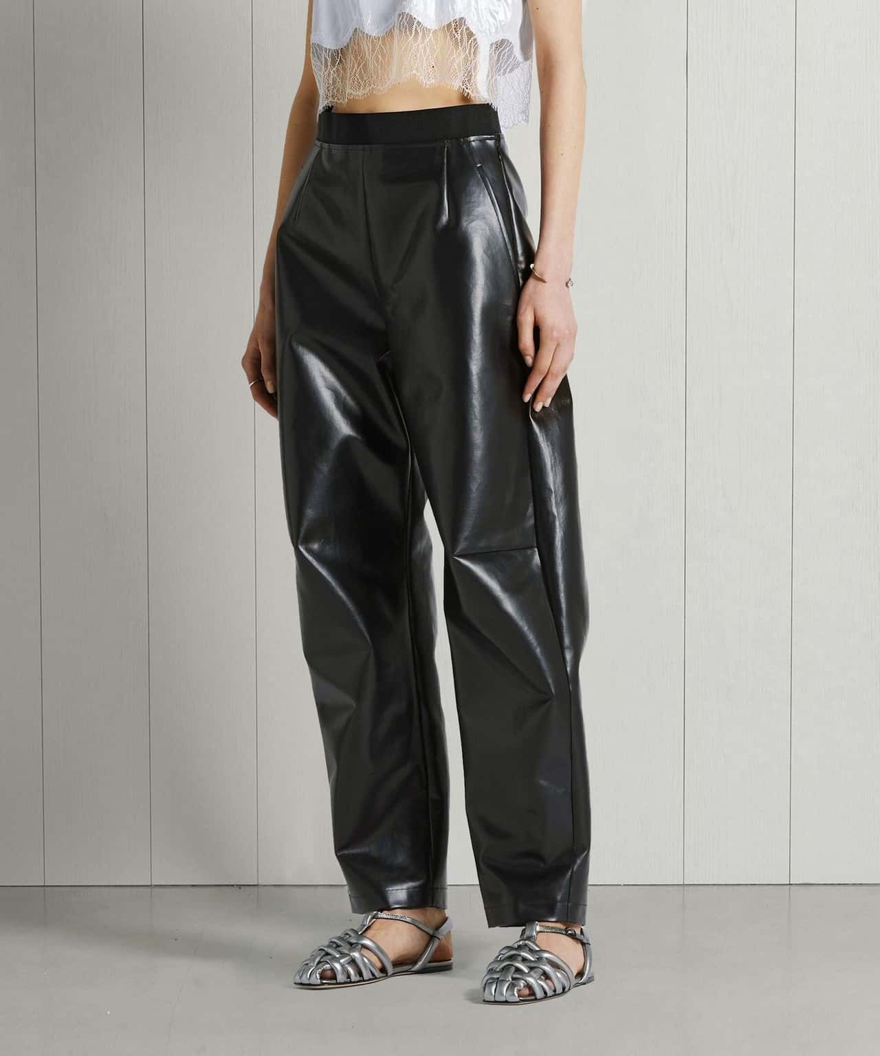 【SALE／80%OFF】BEAUTY&YOUTH UNITED ARROWS ＜H＞ボンディングキャンバスボウパンツ ユナイテッドアローズ アウトレット パンツ その他のパンツ ブラック【送料無料】