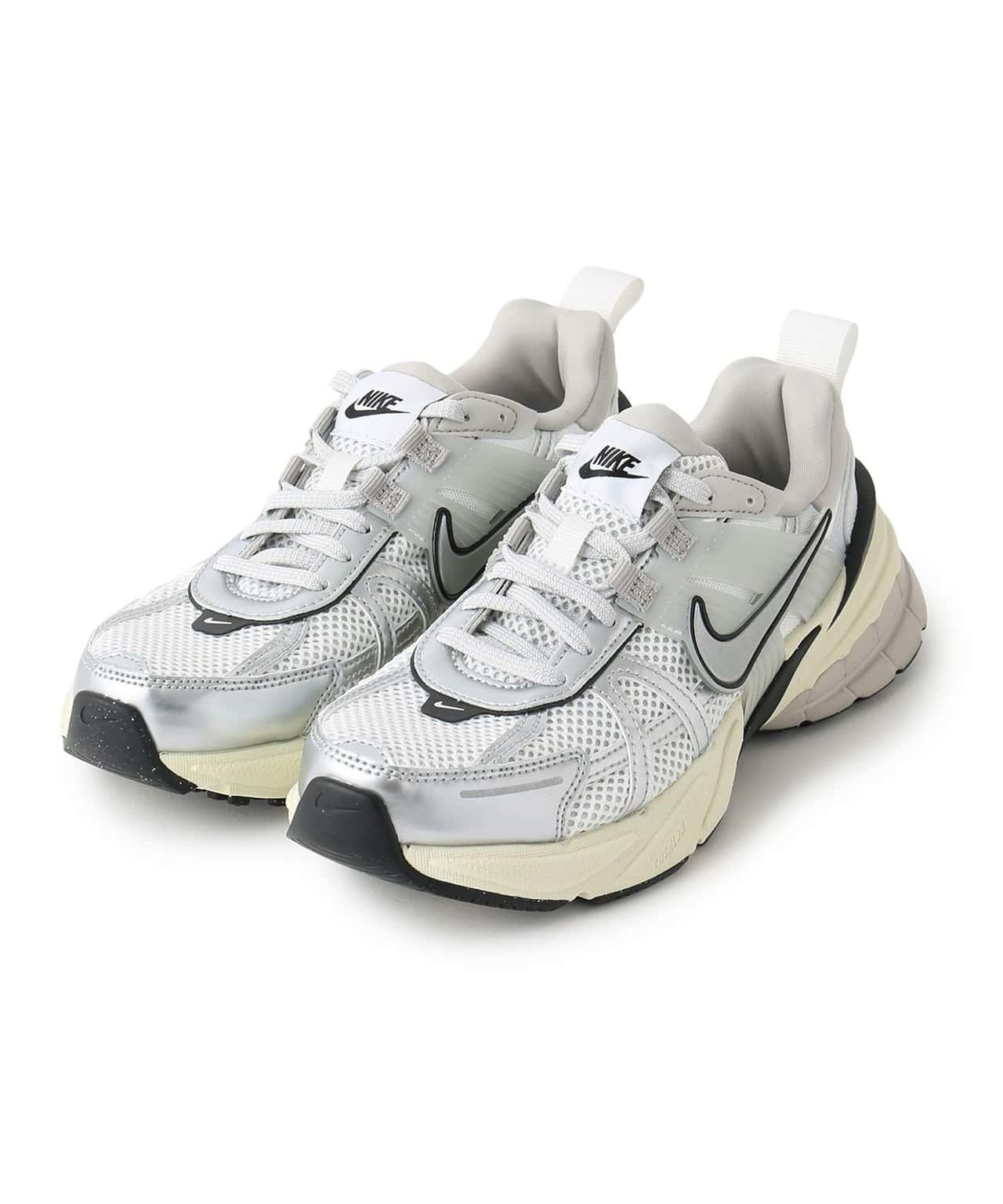 ADAM ET ROPE' FEMME 【NIKE(ナイキ)】 V2K RUN アダムエロペ シューズ・靴 スニーカー ホワイト【送料無料】
