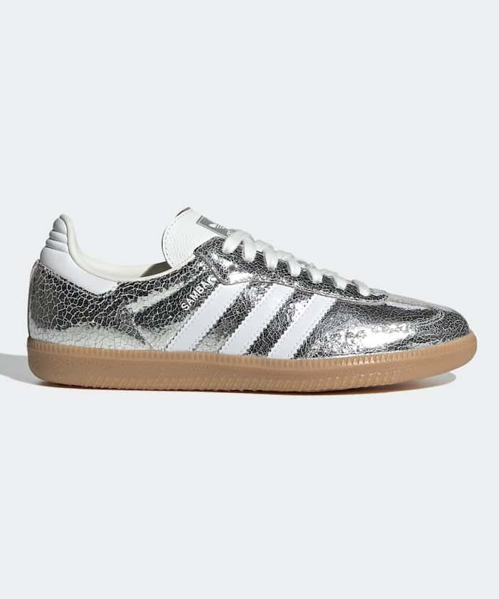 adidas SAMBA OG W / JR0035(23cm~24.5cmサイズ展開) 25SS フリークスストア シューズ・靴 スニーカー シルバー【送料無料】