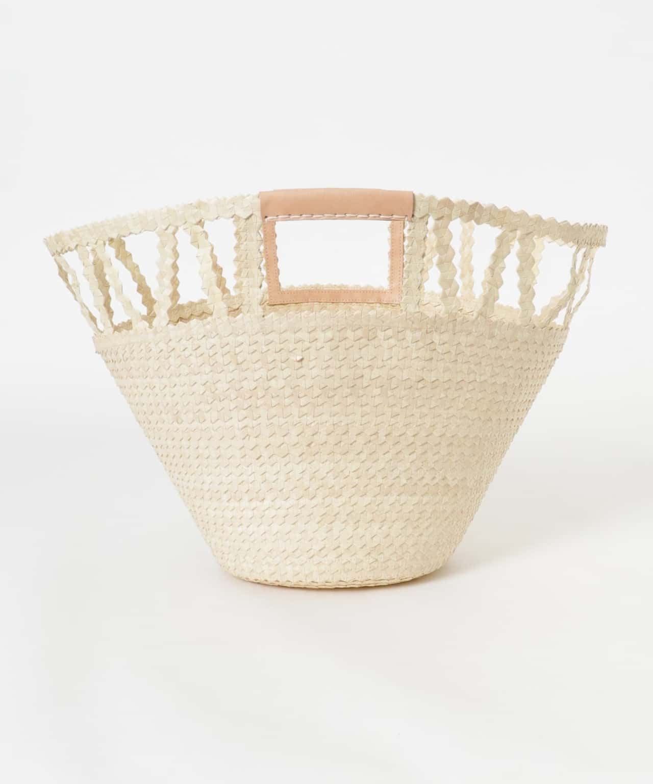 【SALE／40%OFF】URBAN RESEARCH BALI WERKSTATTE Riviera Basket Large Bag アーバンリサーチ バッグ かごバッグ ホワイト【送料無料】