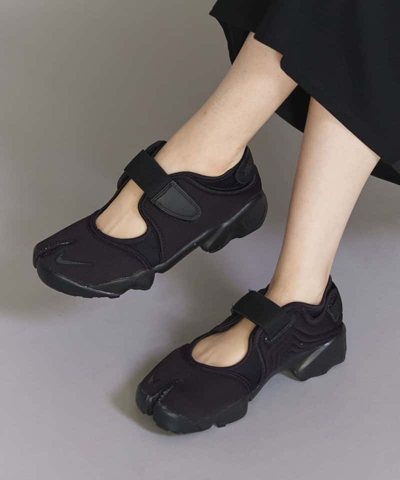 BEAUTY & YOUTH UNITED ARROWS ＜NIKE(ナイキ)＞WOMENS AIR RIFT エアリフト/スニーカー/BLACK ビューティ＆ユース ユナイテッドアローズ シューズ・靴 スニーカー ブラック【送料無料】