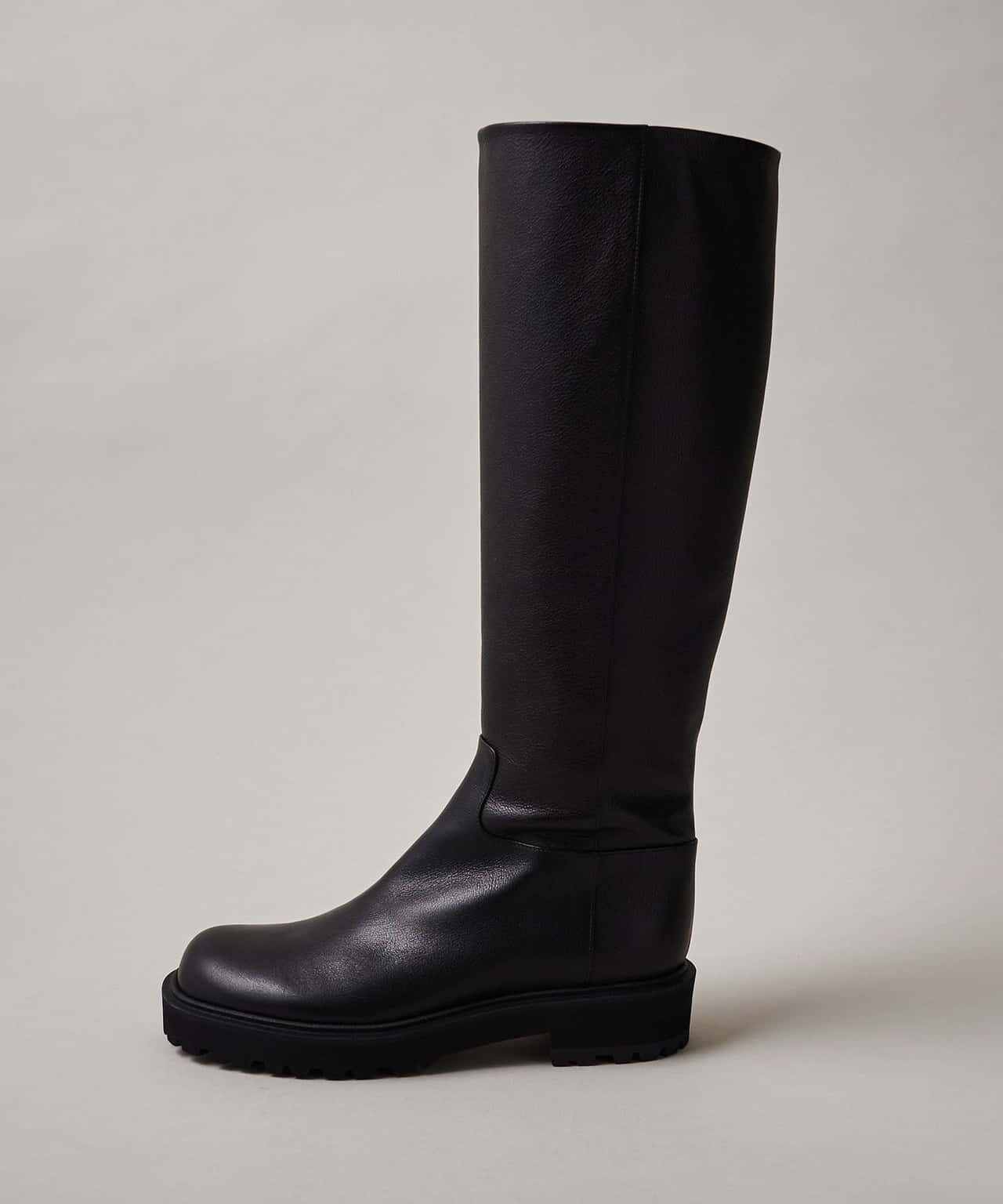 【SALE／30%OFF】ODETTE E ODILE ボリュームソール ロングブーツ40↑ オデット エ オディール シューズ・靴 ブーツ ブラック【送料無料】