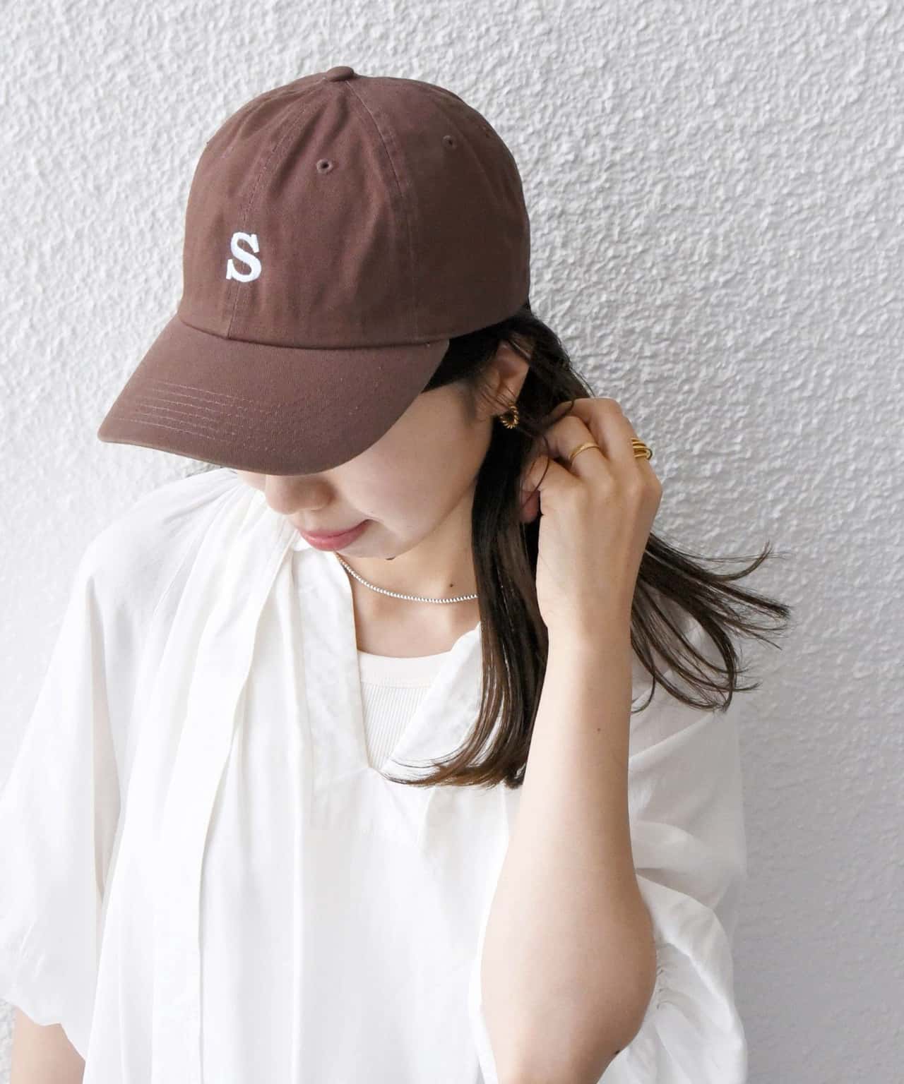 【SALE／40%OFF】SHIPS any newhattan: ロゴ 刺繍 キャップ シップス 帽子 キャップ グリーン ネイビー ピンク グレー ホワイト オレンジ ブラウン イエロー