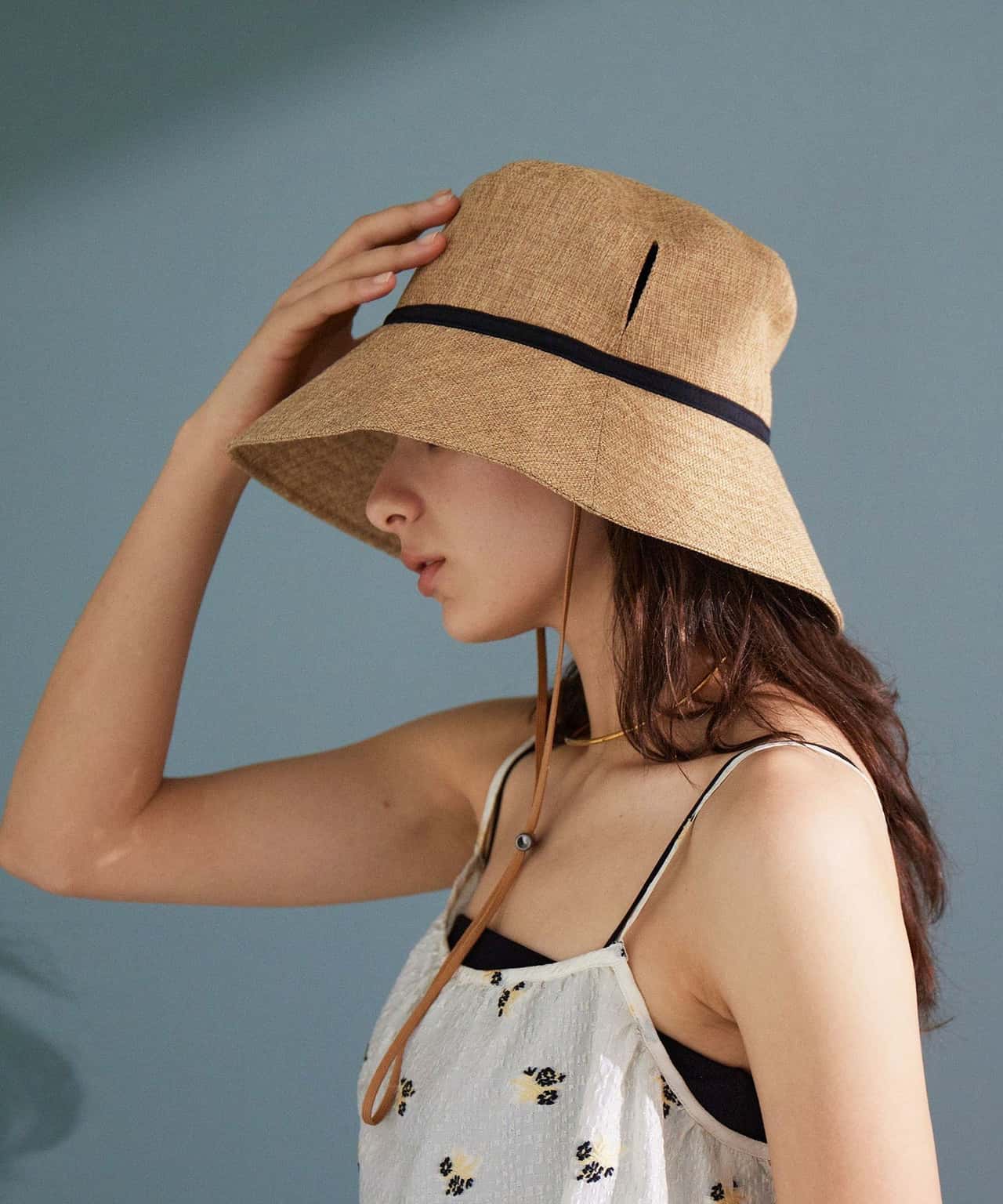 UNITED ARROWS green label relaxing 【別注】＜コカゲル＞ シートワイド ハット UVカット ユナイテッドアローズ グリーンレーベルリラクシング 帽子 ハット ブラック グリーン ホワイト【送料無料】