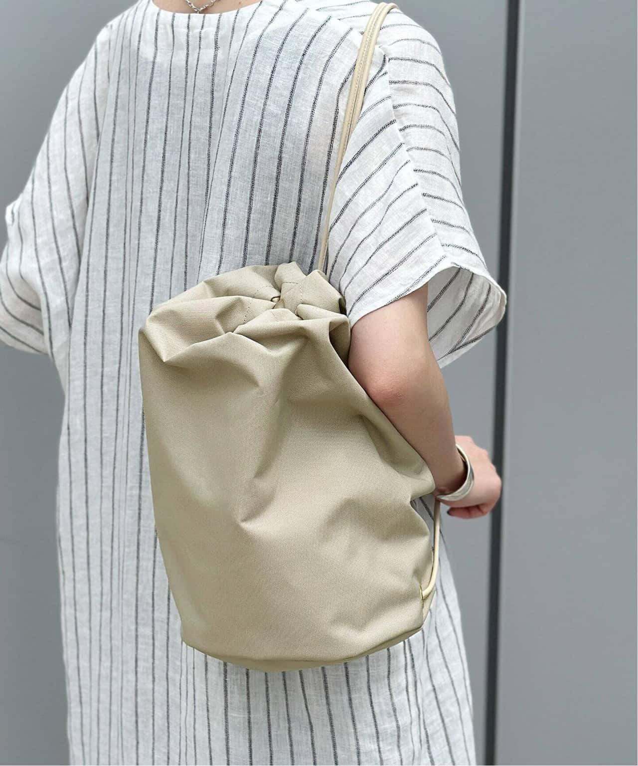 【SALE／30%OFF】AP STUDIO 【SITA PARANTICA】ドローストリングバッグ(BEIGE) エーピーストゥディオ バッグ ショルダーバッグ ベージュ【送料無料】