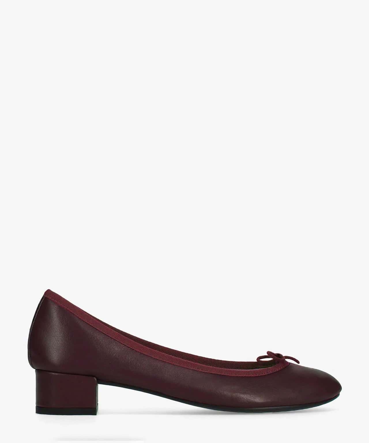 【SALE／55%OFF】Repetto Camille バレリーナ - ラバーソール - EUサイズ レペット シューズ・靴 バレエシューズ ワインレッド【送料無料】