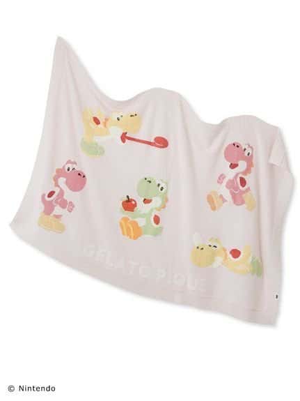 【SALE／30%OFF】gelato pique 【スーパーマリオ】キノピオ&ヨッシーブランケット ジェラートピケ インテリア・生活雑貨 ブランケット・ひざ掛け【送料無料】