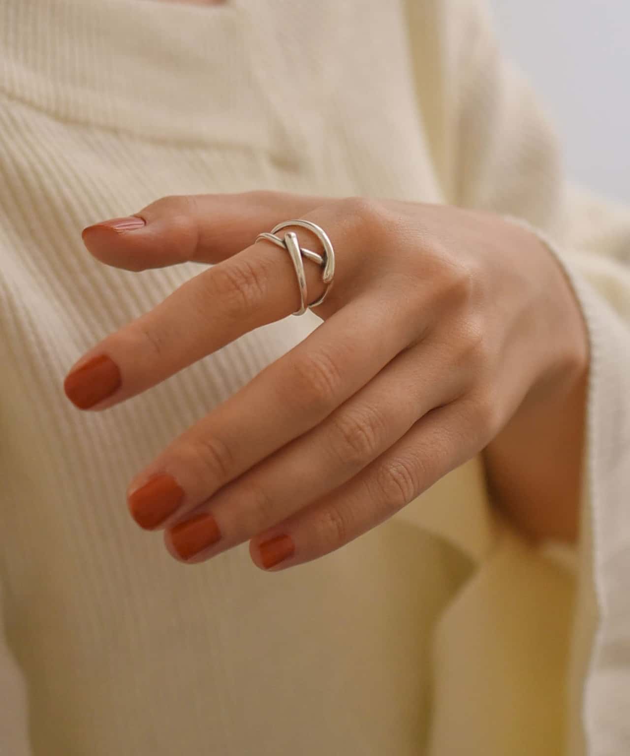 【SALE／77%OFF】styiro styiro/Silver925 シルバーリング フリーサイズ イストワール アクセサリー・腕時計 リング・指輪 シルバー