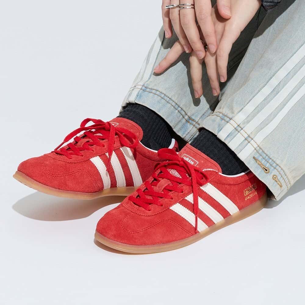 【SALE／36%OFF】adidas 【公式】アディダス adidas 返品可 ガゼル ロー プロ / Gazelle Lo Pro アディダス シューズ・靴 スニーカー レッド【送料無料】