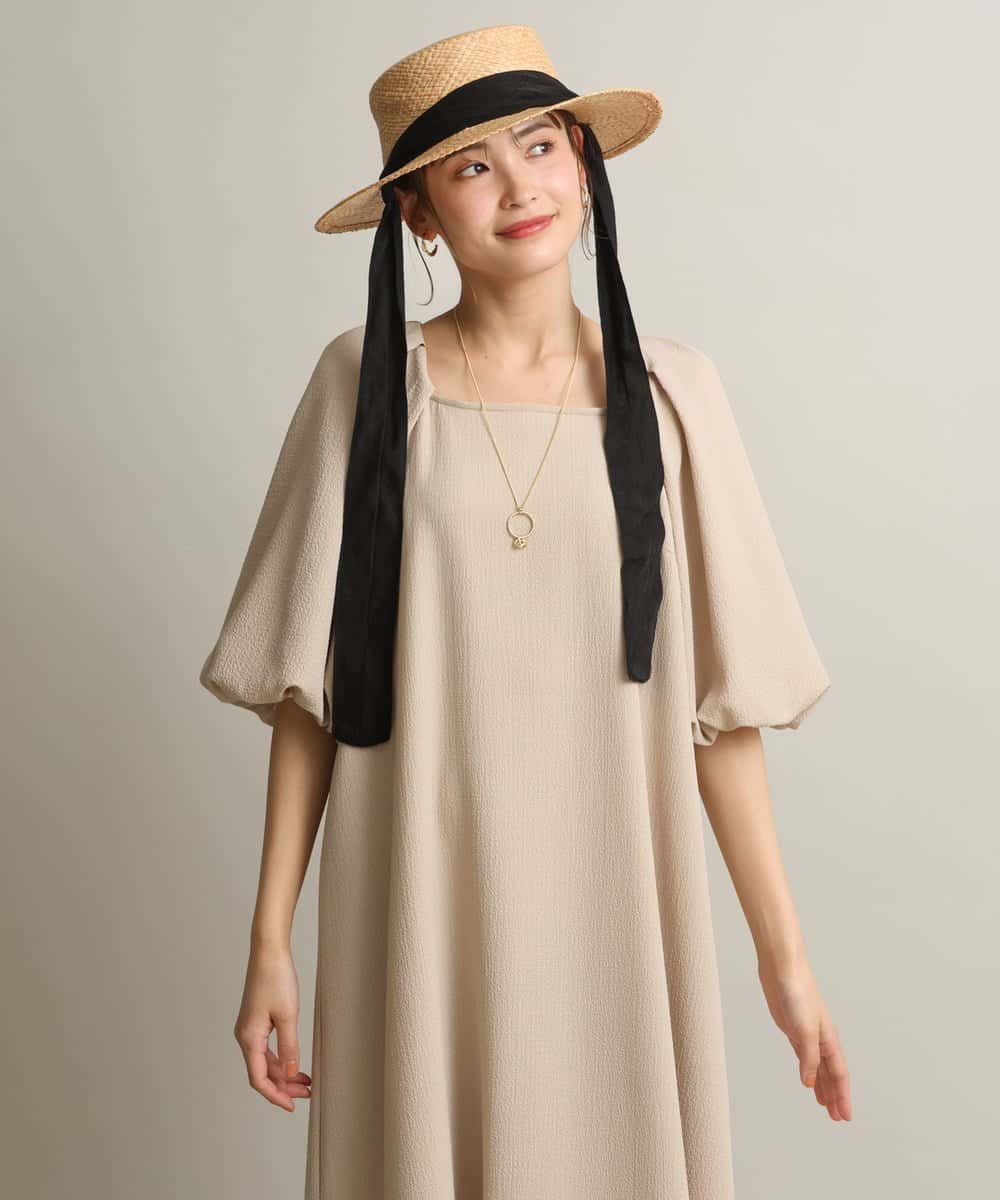 【SALE／70%OFF】a.v.v リボンハット アー・ヴェ・ヴェ 帽子 その他の帽子 ベージュ