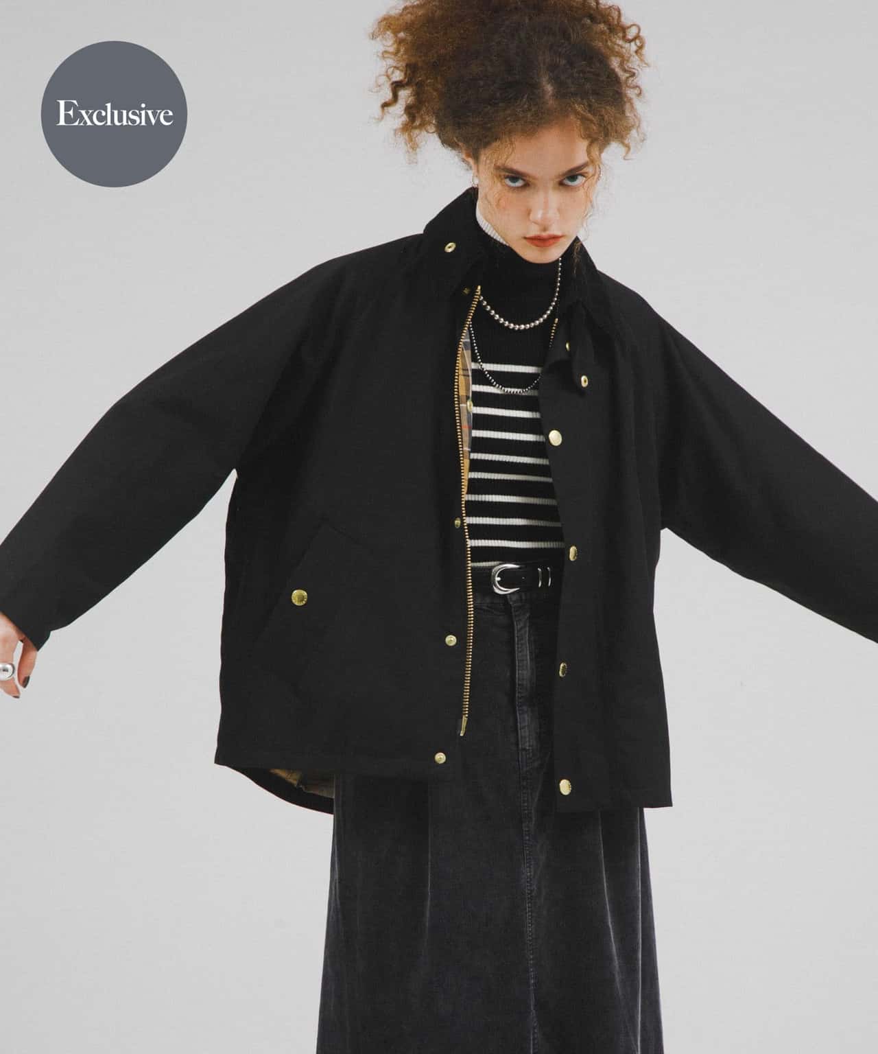 URBAN RESEARCH 『別注』Barbour*URBAN RESEARCH TRANSPORT アーバンリサーチ ジャケット・アウター その他のジャケット・アウター ブラック【送料無料】