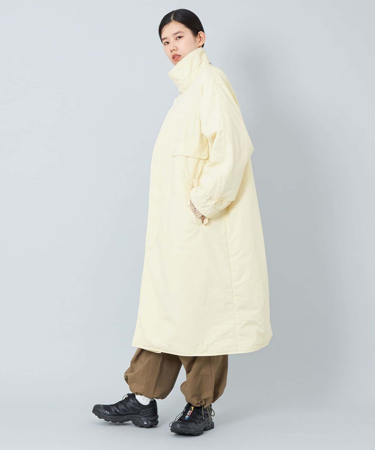 【SALE／60%OFF】CITEN ＜CITEN＞ライト パデッド ナイロン コート ユナイテッドアローズ アウトレット ジャケット・アウター その他のジャケット・アウター グレー ホワイト【送料無料】