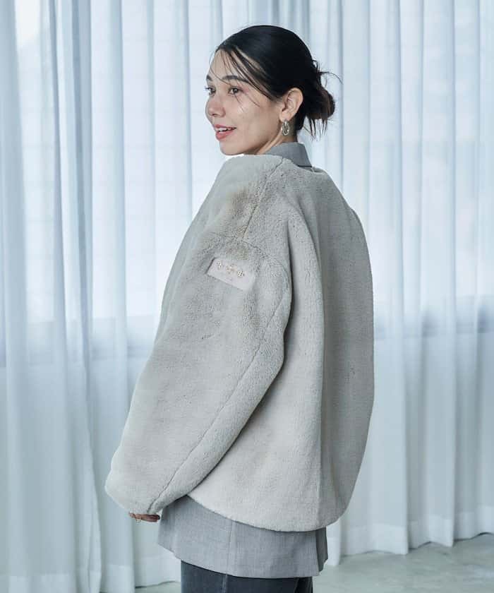 【SALE／10%OFF】TATRAS 別注 EXCLUSIVE ILVA/別注 エクスクルーシブ イルヴァ 25AW フリークスストア ジャケット・アウター ノーカラージャケット ベージュ ブラック【送料無料】